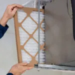 HVAC filter changing cleaning frequency